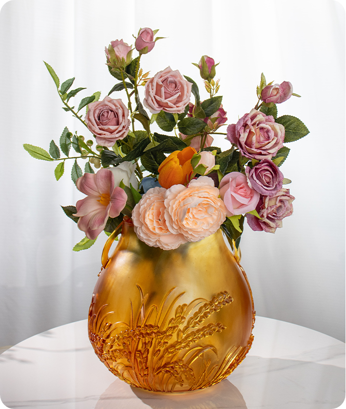 The Promise of a Bountiful Harvest: A Two-Handled Glass Vessel