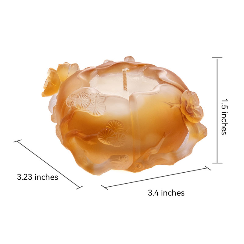 Plum-blossom-shaped candle holder