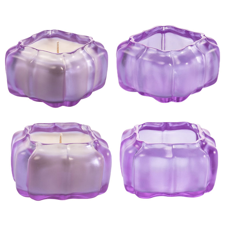 The Amber Pavilion – A Geometric Pumpkin Candle Holder