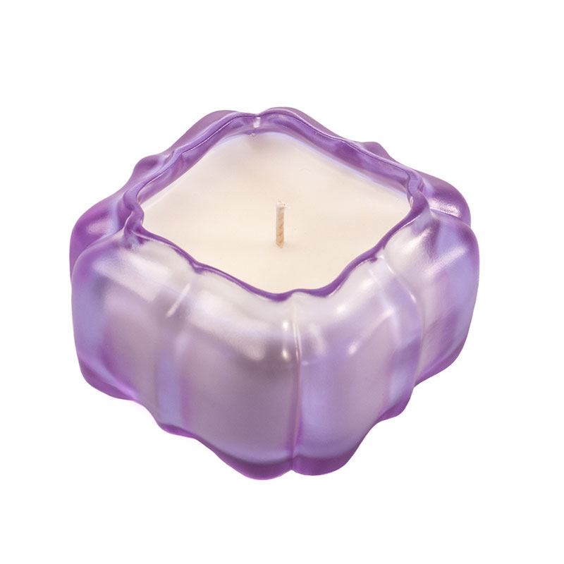 The Amber Pavilion – A Geometric Pumpkin Candle Holder