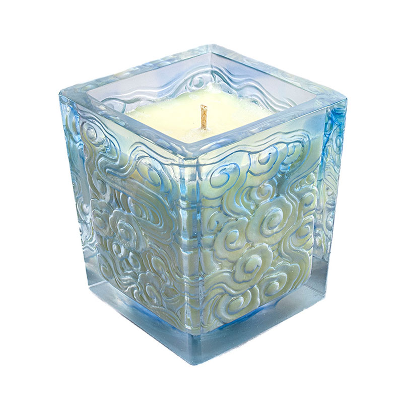 Gentleman-style square candle holder